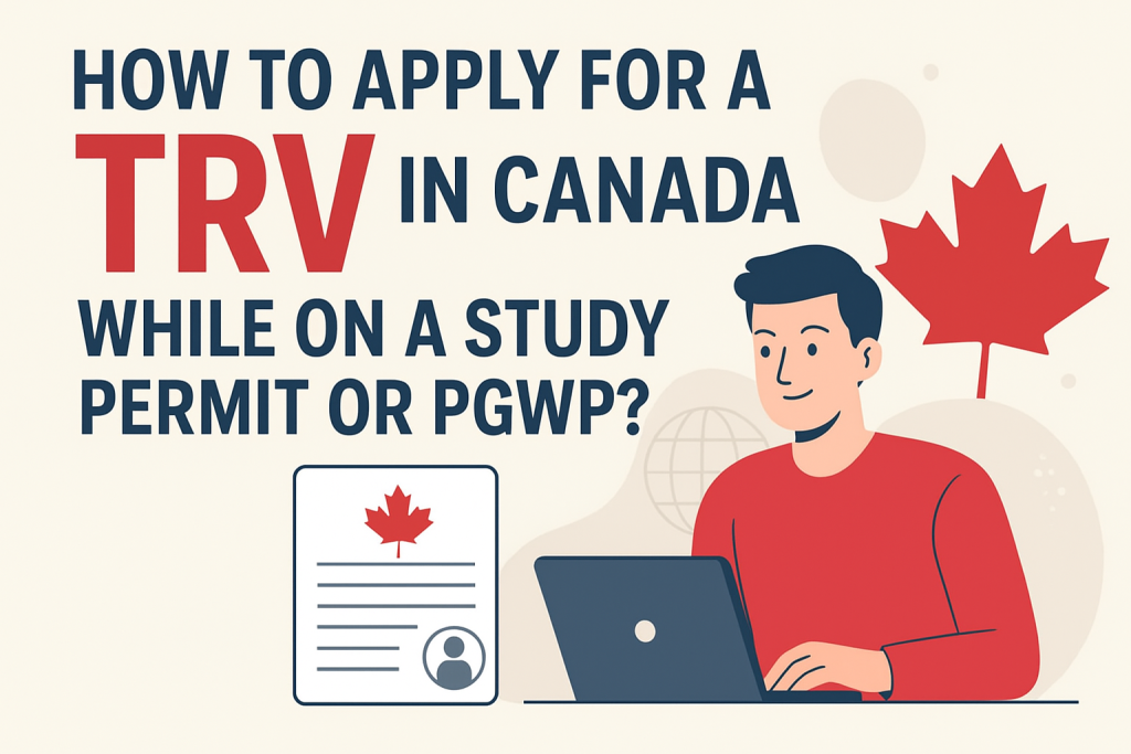 how to apply for trv in canada
